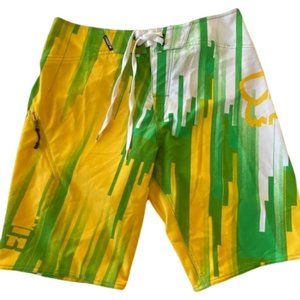 FOX Powerband Bede Signature Boardshorts - Green [32]